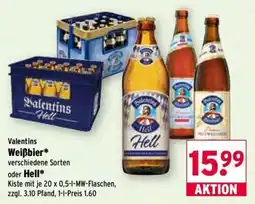 Wasgau Valentins Weißbier Angebot
