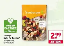 Wasgau Seeberger Nuts 'n' Berries Angebot