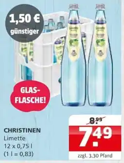 Getränke Quelle CHRISTINEN Limette Angebot