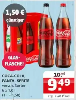 Getränke Quelle Coca-Cola, Fanta, Sprite Angebot