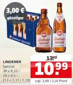 Getränke Quelle Lindener Spezial Angebot