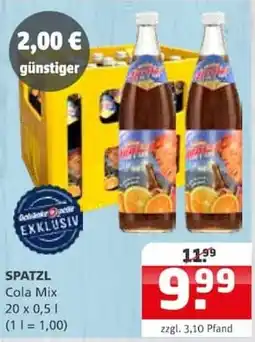Getränke Quelle SPATZL Cola Mix Angebot