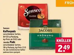 Wasgau Jacobs Krönung Angebot