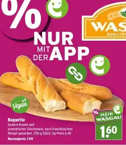 Wasgau Baguette Angebot
