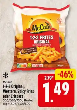 Elli Markt McCain 1-2-3 Frites Original Angebot