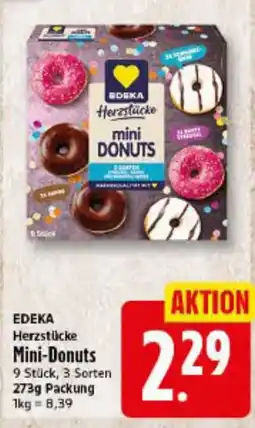Elli Markt EDEKA Herzstücke Mini-Donuts Angebot