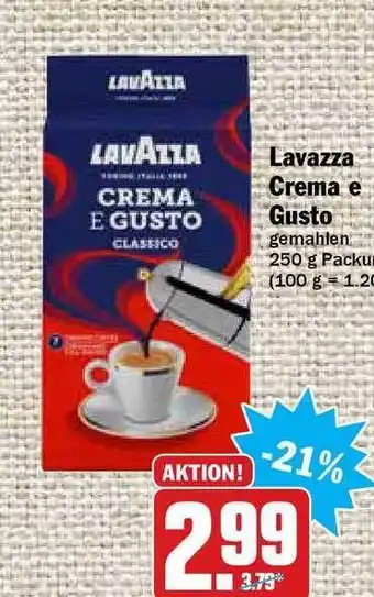 Hit Lavazza Crema E Gusto Angebot