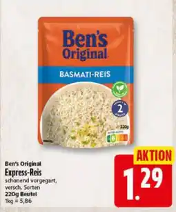 Elli Markt Ben's Original Express-Reis Angebot
