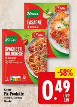 Elli Markt Knorr Fix-Produkte Angebot