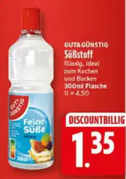Elli Markt GUT&GÜNSTIG Süßstoff Angebot