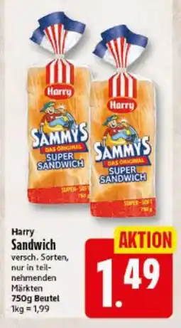 Elli Markt Harry Sandwich Angebot