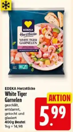 Elli Markt EDEKA Herzstücke White Tiger Garnelen Angebot