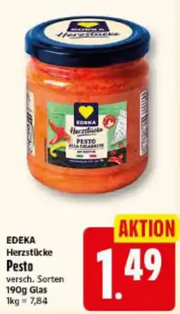 Elli Markt EDEKA Herzstücke Pesto Angebot