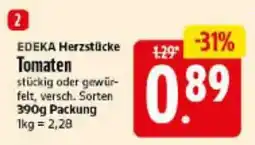 Elli Markt EDEKA Herzstücke Tomaten Angebot