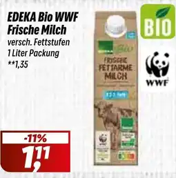 Simmel EDEKA Bio WWF Frische Milch Angebot