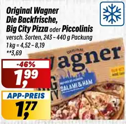 Simmel Original Wagner Die Backfrische, Big City Pizza oder Piccolinis Angebot