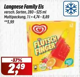 Simmel Langnese Family Eis Angebot