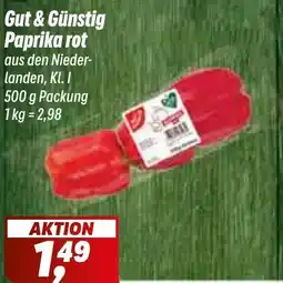 Simmel Gut & Günstig Paprika rot Angebot