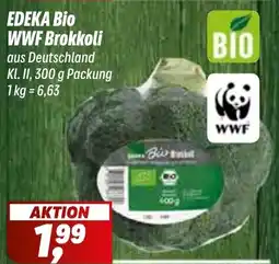 Simmel EDEKA Bio WWF Brokkoli Angebot