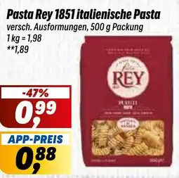 Simmel Pasta Rey 1851 italienische Pasta Angebot