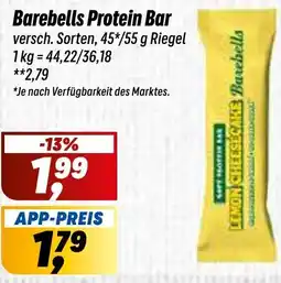 Simmel Barebells Protein Bar Angebot