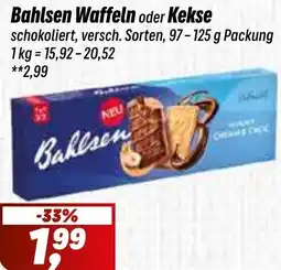 Simmel Bahlsen Waffeln oder Kekse Angebot