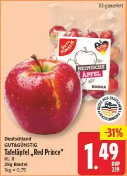 NP Discount Tafeläpfel „Red Prince“ Angebot