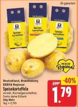 NP Discount EDEKA Regional Speisekartoffeln Angebot