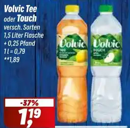 Simmel Volvic Tee oder Touch Angebot