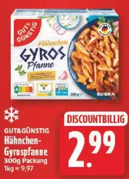 NP Discount Gut&Günstig Hähnchen-Gyros Pfanne Angebot