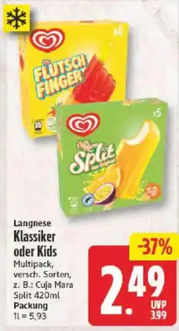 NP Discount Langnese Klassiker oder Kids Angebot