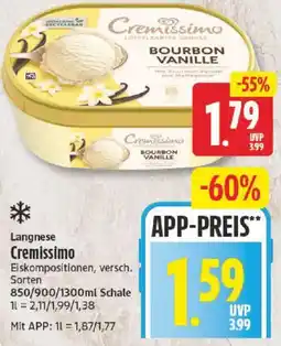 NP Discount Langnese Cremissimo Angebot