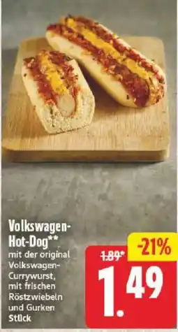 NP Discount Volkswagen-Hot-Dog** Angebot