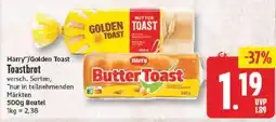 NP Discount Harry ButterToast Angebot