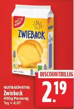 NP Discount GUT&GÜNSTIG Zwieback Angebot