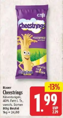 NP Discount Bauer Cheestrings Angebot