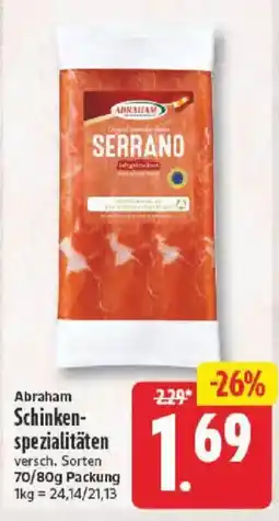 NP Discount Abraham Serrano Angebot