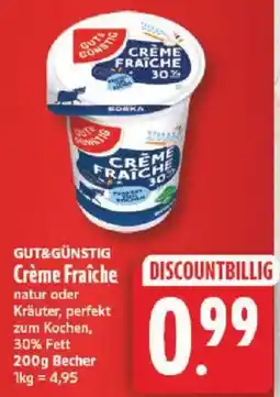 NP Discount GUT&GÜNSTIG Crème Fraîche Angebot