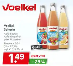 Getränkeland Voelkel Schorle Angebot