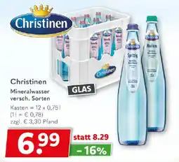 Getränkeland Christinen Mineralwasser Angebot