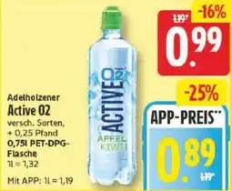 NP Discount Adelholzener Active O2 Angebot