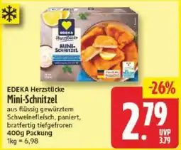 NP Discount EDEKA Herzstücke Mini-Schnitzel Angebot