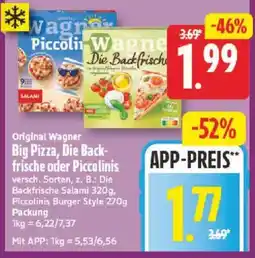 NP Discount Original Wagner Big Pizza Angebot