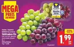 NP Discount EDEKA Herzstücke Tafeltrauben-Mix Angebot