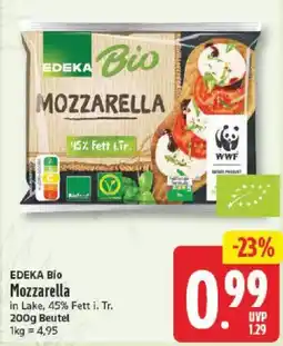 NP Discount EDEKA Bio Mozzarella Angebot