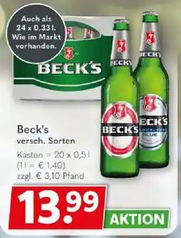 Getränkeland Beck's Angebot