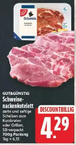 NP Discount Schweine-nackenkotelett Angebot