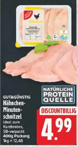 NP Discount GUT&GÜNSTIG Hähnchen-Minuten-schnitzel Angebot