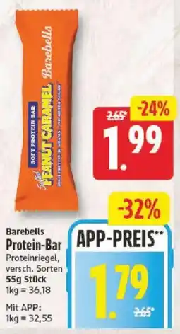 NP Discount Barebells Protein-Bar Angebot