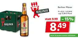 Getränkeland Berliner Pilsner Angebot